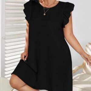 SHEIN CURVE BLACK DRESS 1X
